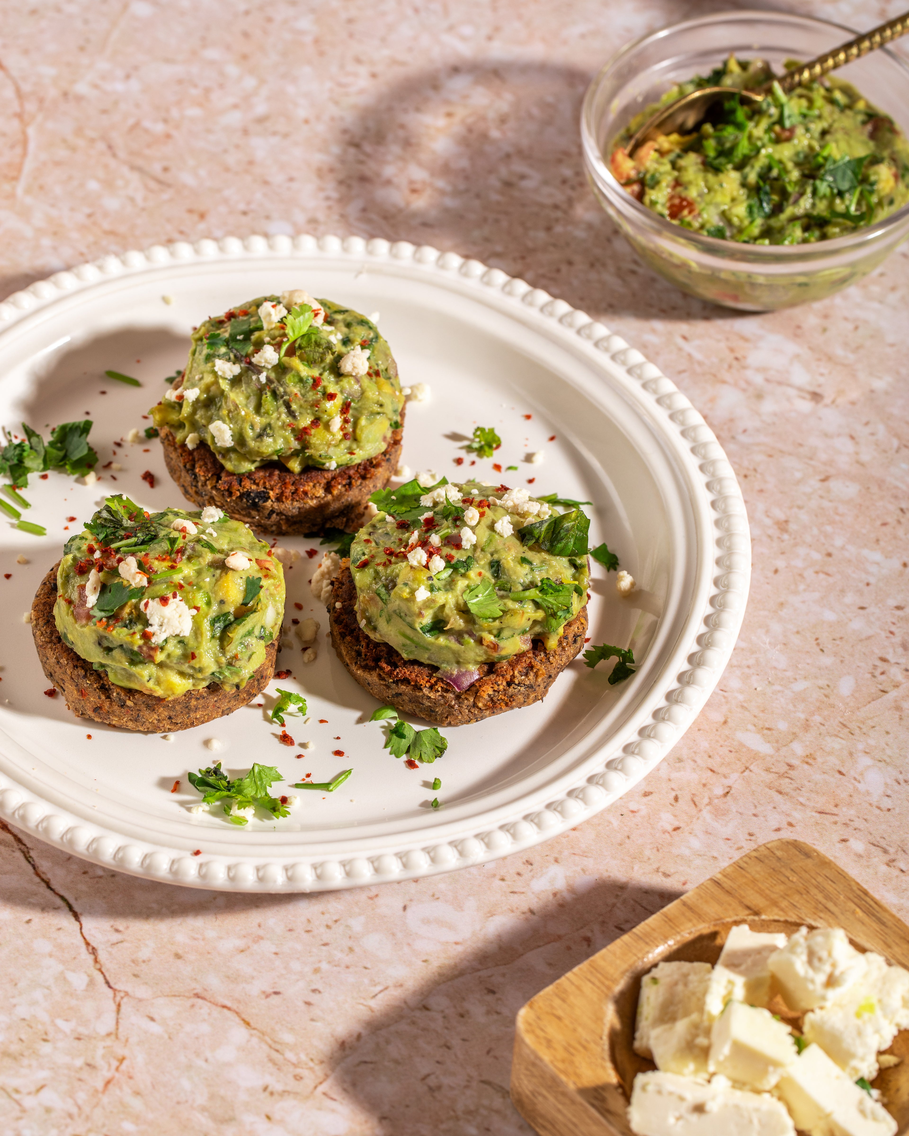 Black Bean & Chickpeas Patty