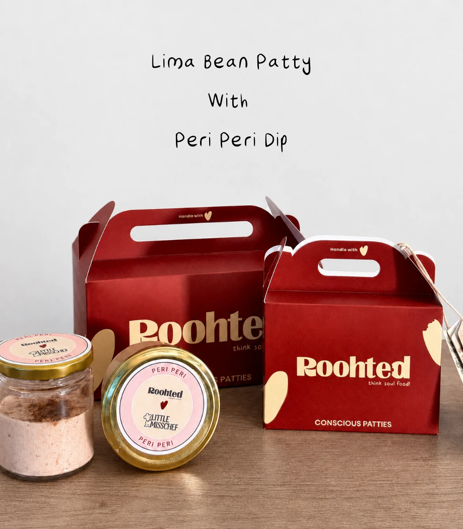 Lima Bean Patty + Peri Peri Dip